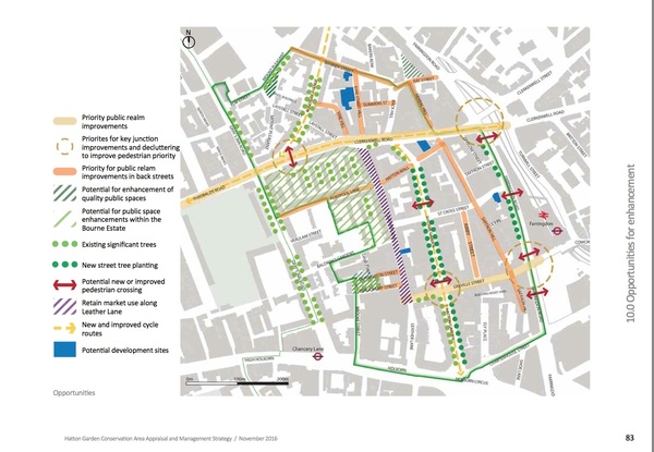 The photo for Hatton Garden Conservation Area Appraisal and Management Plan.